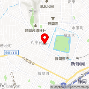 三井のリパーク 静岡浅間通り第2の地図