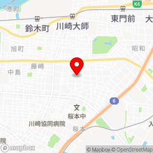 三井のリパーク 川崎観音1丁目の地図