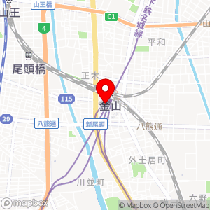 ファミリーマート 金山駅前店の地図