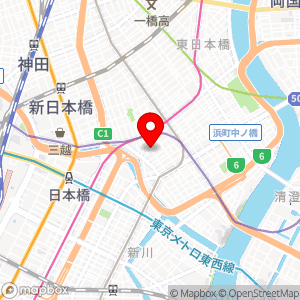 まいばすけっと 日本橋小網町店の地図