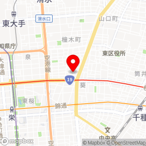 名鉄協商パーキング ひがし泉第9の地図