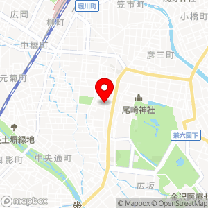 名鉄協商パーキング 金沢高岡町の地図
