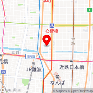 三井のリパーク 西心斎橋2丁目第2の地図