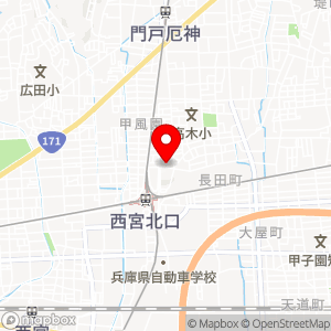 三井のリパーク 西宮北口第11の地図