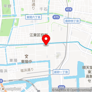 ファミリーマート 東陽二丁目店の地図
