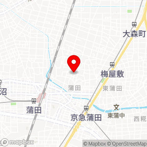 コインパーク ドミツィール蒲田の地図