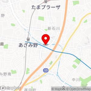 ファミリーマート 横浜青葉新石川店の地図