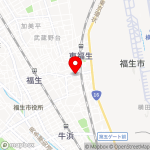 三井のリパーク 福生の地図