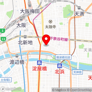 タイムズ 西天満2丁目第2の地図