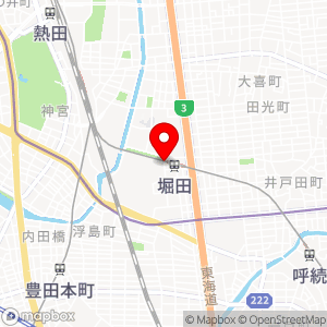 名鉄協商パーキング 堀田駅西の地図