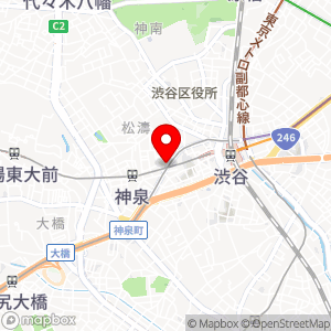 ファミリーマート 道玄坂中央店の地図
