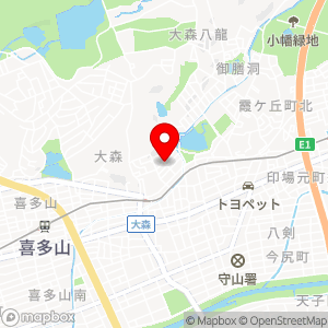 名鉄協商パーキング 金城学院大学前の地図
