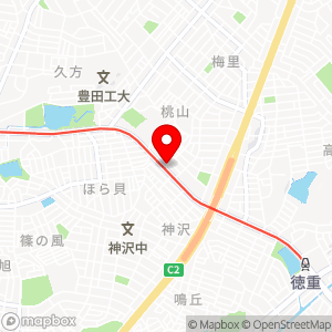 三井のリパーク 神沢駅前の地図