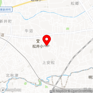 K's PARK 上安松の地図