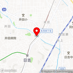 東都パーク 日吉第一の地図