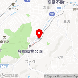 セブンイレブン 多摩動物公園の地図