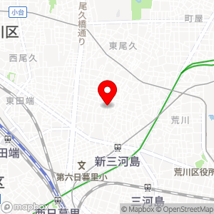 ナガハマ商会 東尾久1丁目の地図