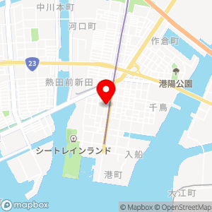 タイムズ 名古屋港駅北の地図