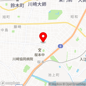 東都パーク 池上新町の地図