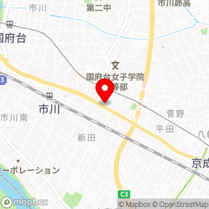 ローソン 市川新田一丁目店の地図