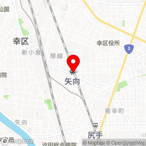 NewDays ミニ 矢向1号の地図