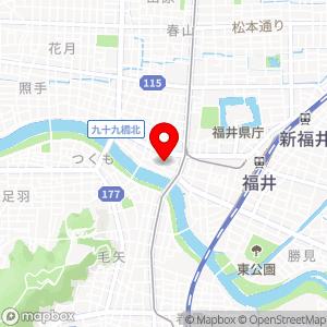 名鉄協商パーキング 福井中央3丁目の地図