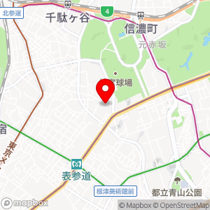 ローソン ナチュラル 北青山二丁目の地図