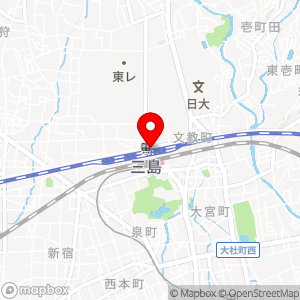 ベルマート キヨスク三島北口の地図