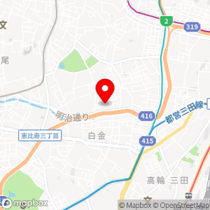 パークジャパン 南麻布第1の地図