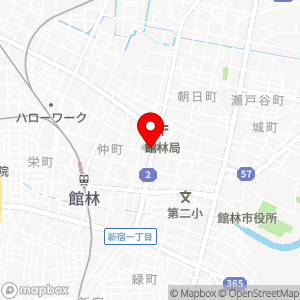ローソン 館林本町一丁目店の地図