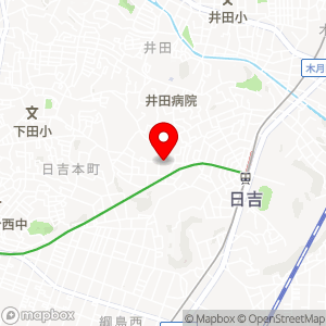 セブン-イレブン 横浜日吉本町2丁目店の地図