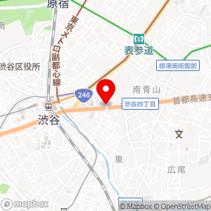 セブン-イレブン 渋谷区渋谷2の南店の地図