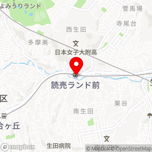 セブンイレブン 小田急読売ランド前南口の地図