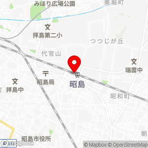名鉄協商パーキング 昭島南口KSの地図