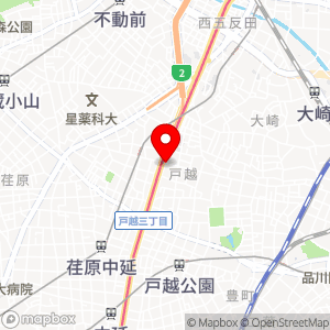 ローソン LTF戸越銀座店の地図