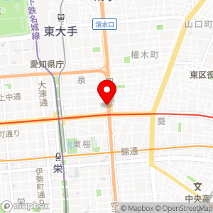 ローソン 東区高岳店の地図