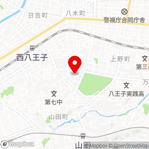 八王子市台町2丁目駐車場の地図