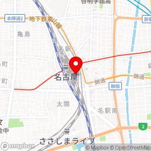 ベルマート キヨスク広小路口2号の地図