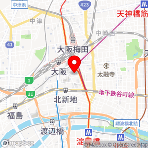 E-ma梅田の地図