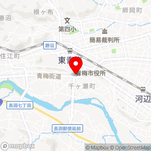 ファミリーマート 青梅千ヶ瀬店の地図