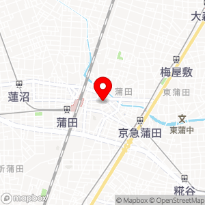コインパーク 蒲田第9の地図