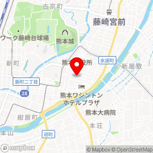 ファミリーマート 熊本下通1丁目店の地図