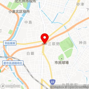 ローソン 小倉三萩野店の地図