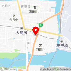 セブン-イレブン 大田区羽田1丁目店の地図
