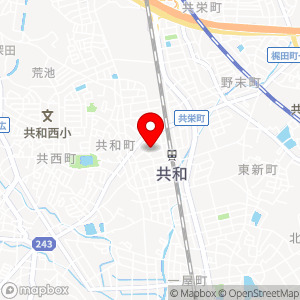 フィール EQVo!(エクボ) 共和店の地図