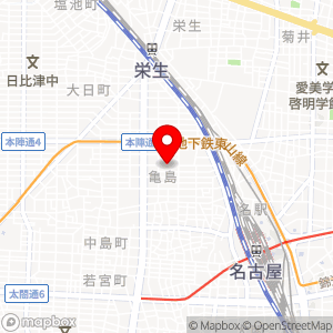 三井のリパーク 亀島2丁目の地図