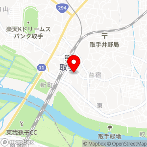 パークネット とりでパーキングプラザの地図
