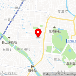 タイムズ 金沢文化ホール前の地図