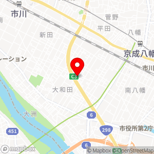 マルエツ 南八幡店の地図