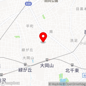 タイムズ 北千束第5の地図